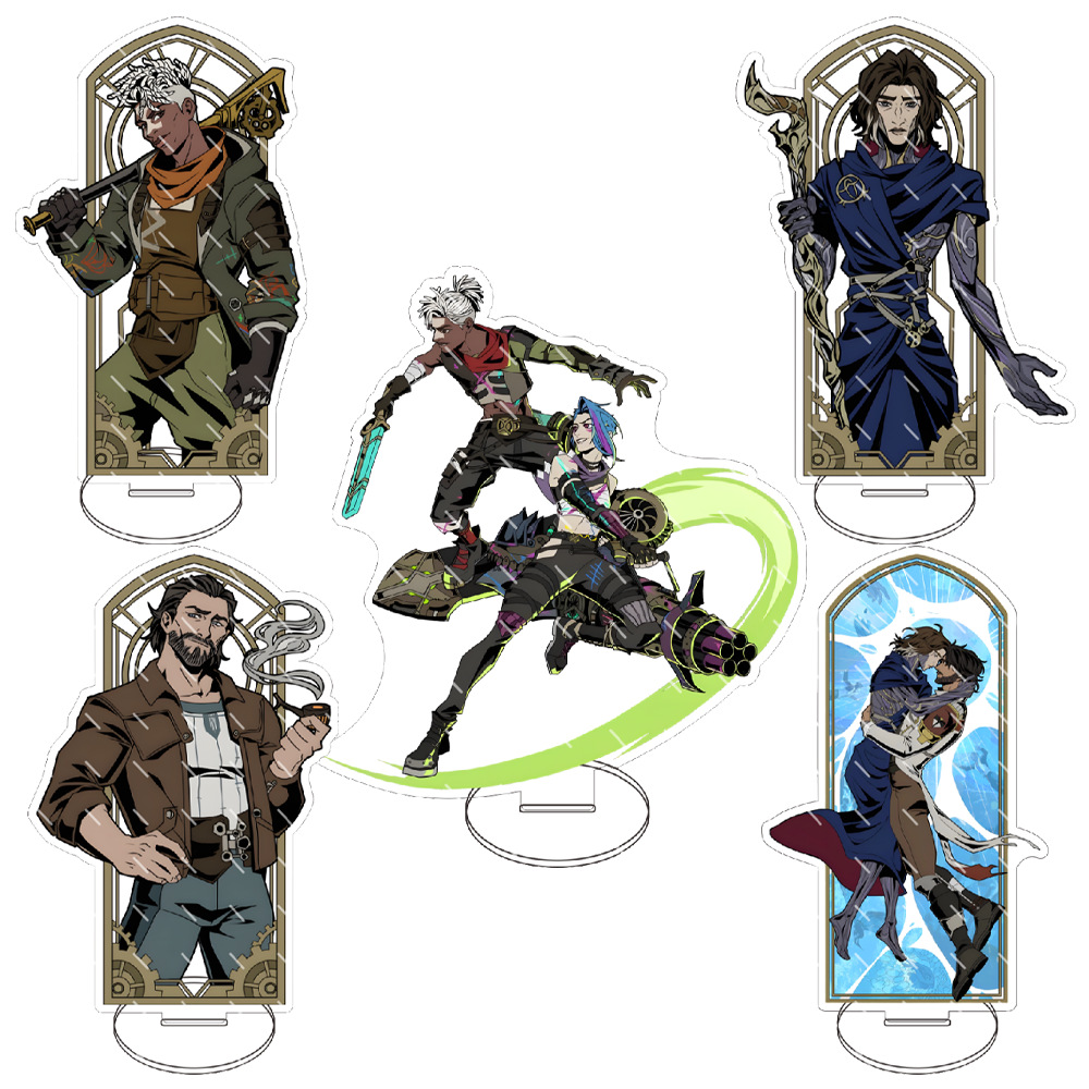 Resin Art Things - Arcane: League of Legends Acryl-Spielständer Modellplatte