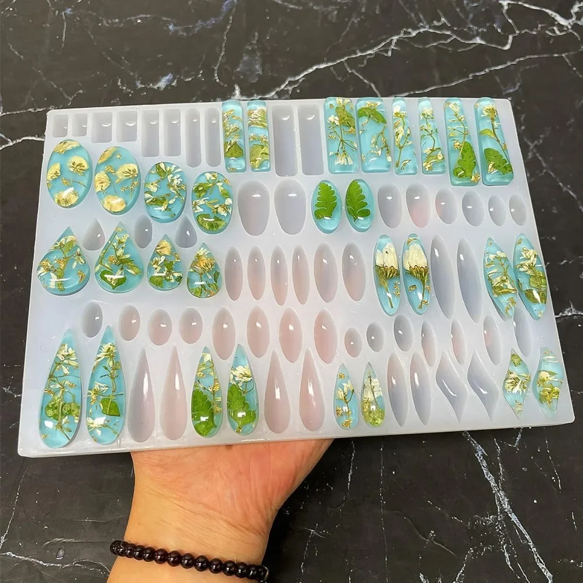 Ohrstecker-Silikonform mit 41  – Resin Art Kit With Molds Bewertung und Preis