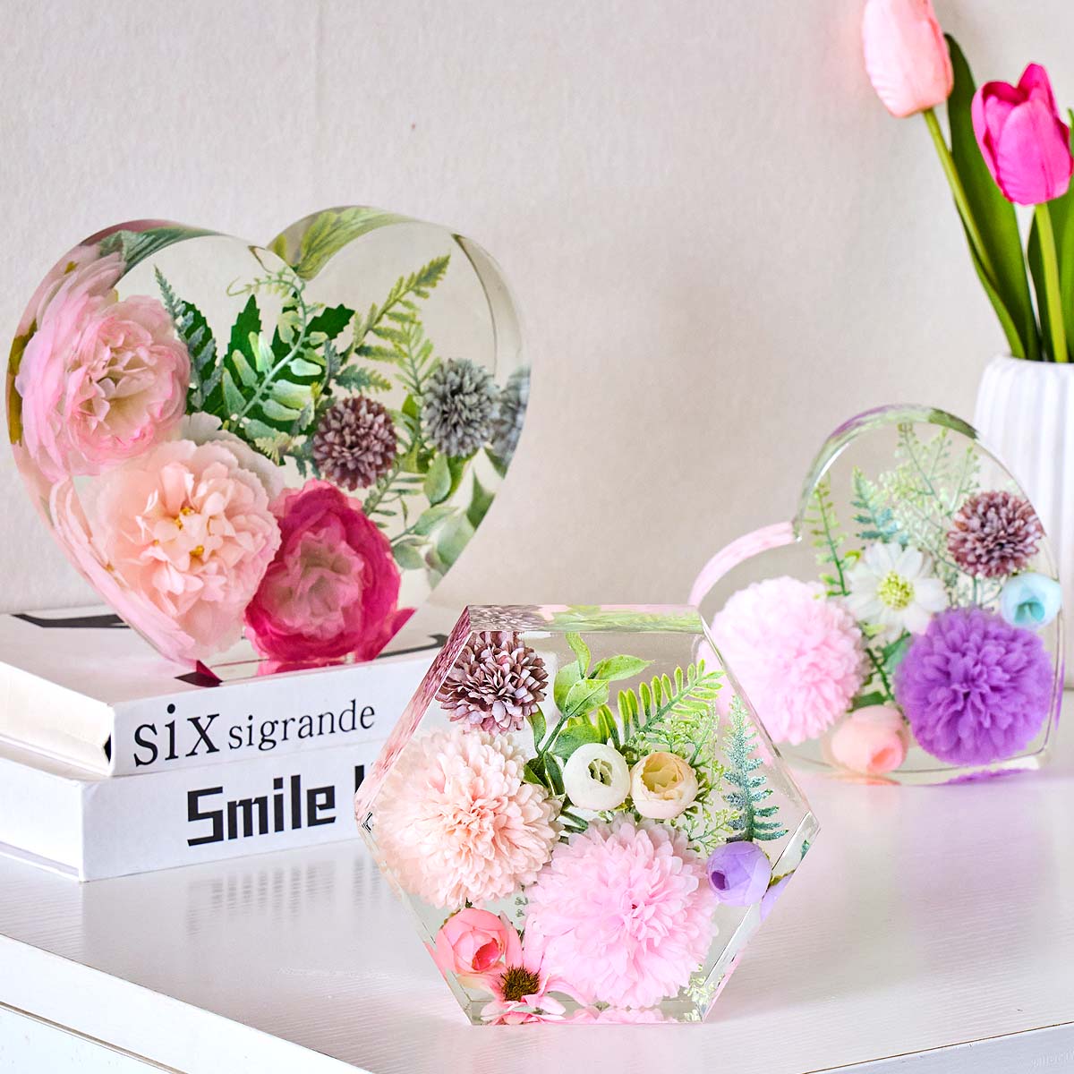 Große Liebes-Silikonform, DIY  – Resin Art Kit With Molds Bewertung und Preis