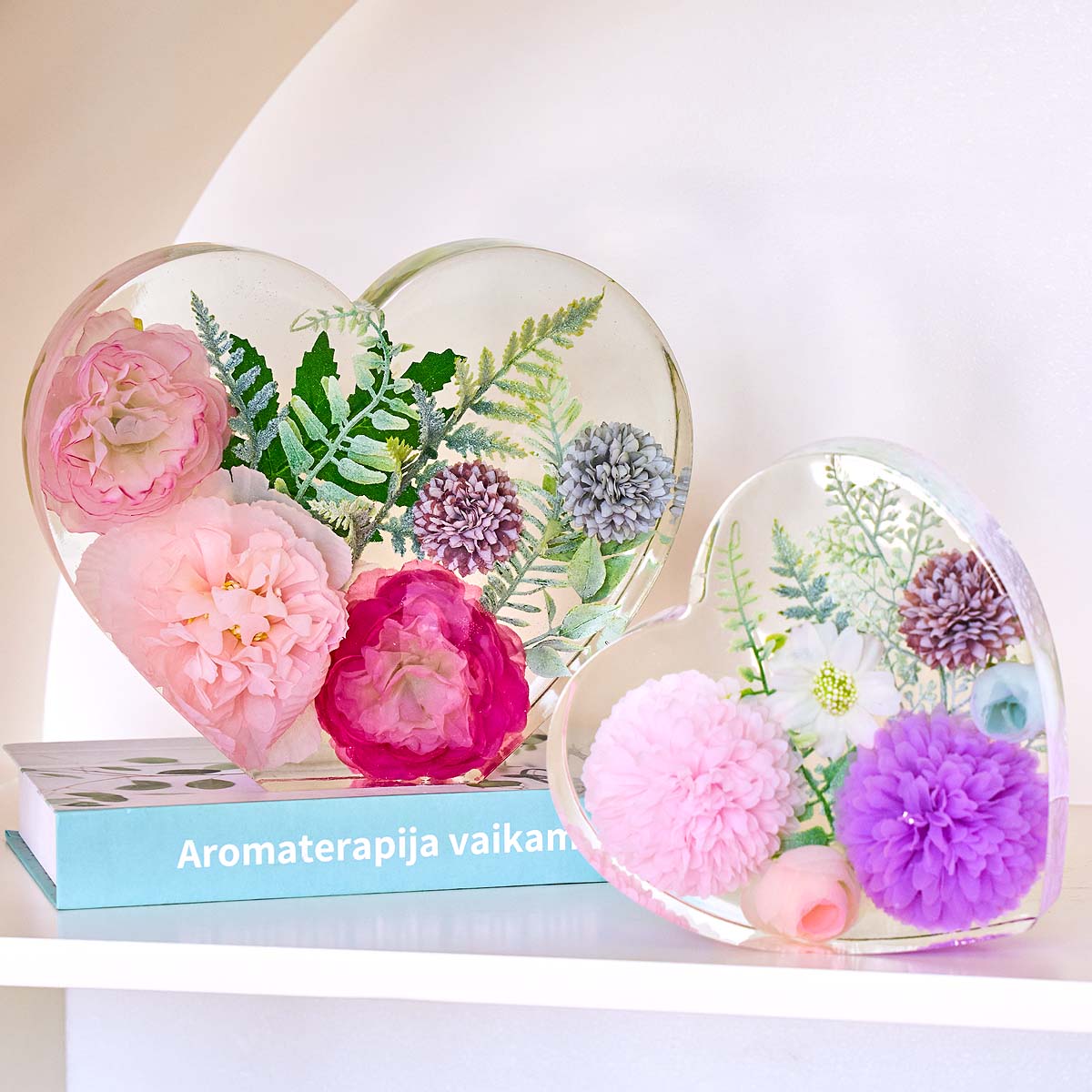 Große Liebes-Silikonform, DIY  – Resin Art Kit With Molds Bewertung und Preis