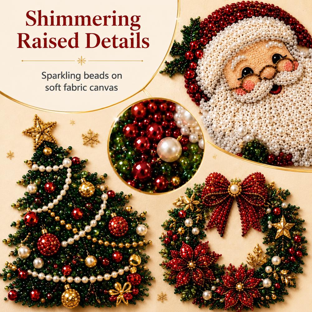 Weihnachtsmann Perlen-Kunst DI – Resin Art Frame Bewertung und Preis