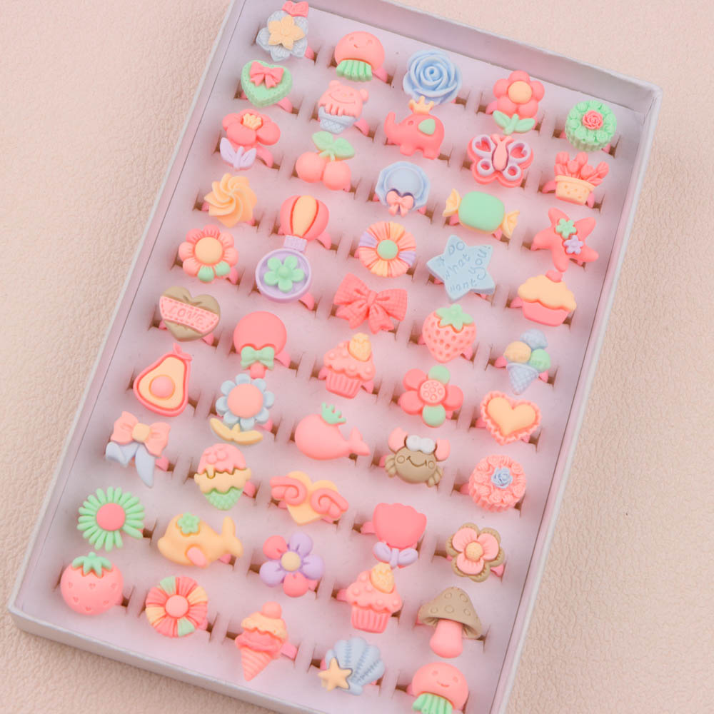10/20/30/50/100 Teile/los Mode – Resin Art Ring Bewertung und Preis