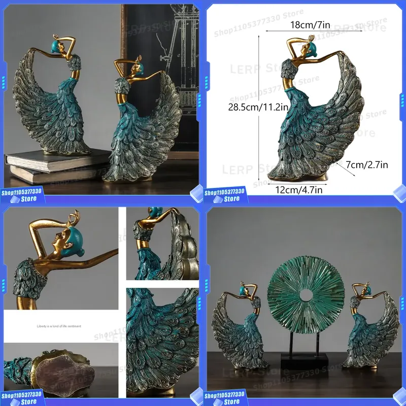 Handgefertigte Pfauen-Statue a – Resin Art Unique Ideas Bewertung und Preis