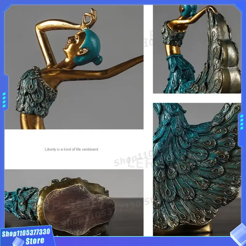 Handgefertigte Pfauen-Statue a – Resin Art Unique Ideas Bewertung und Preis