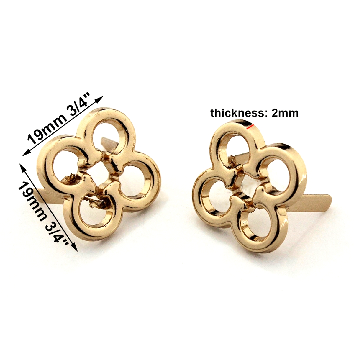 2 Stück Metall-Blumenform, ver – Resin Art Ring Bewertung und Preis