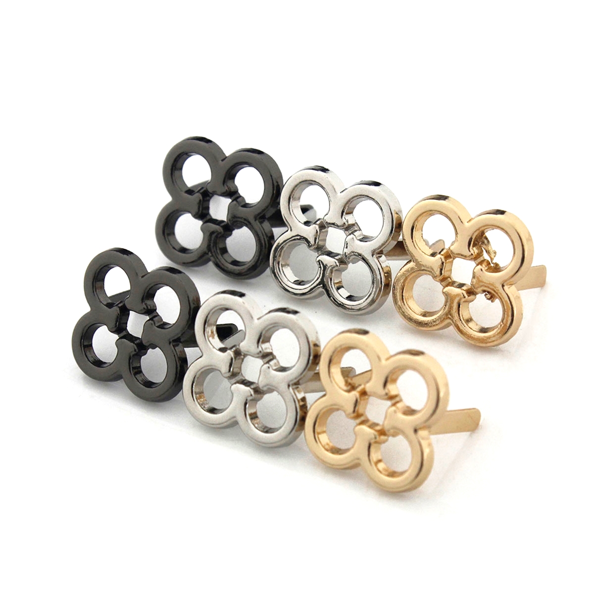2 Stück Metall-Blumenform, ver – Resin Art Ring Bewertung und Preis