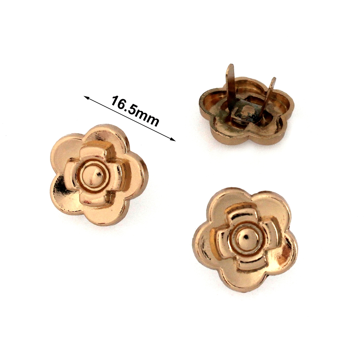 2 stücke Metall Rose Blume For – Resin Art Ring Bewertung und Preis