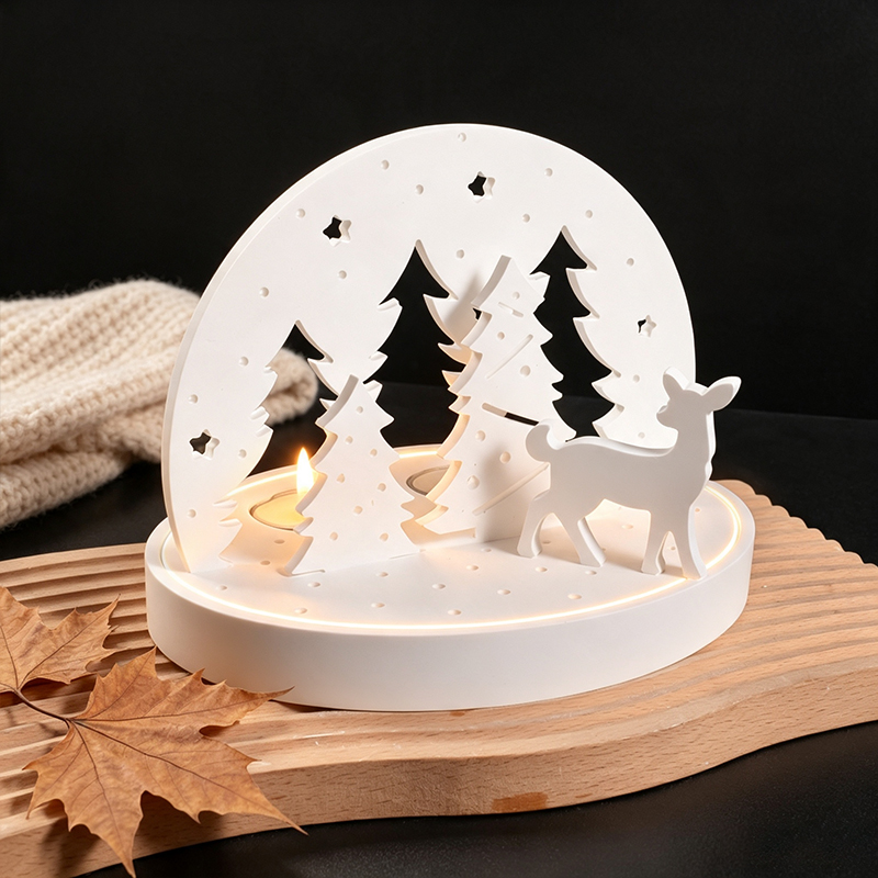 Weihnachts-Elch-Teelichthalter – Resin Art Kit With Molds Bewertung und Preis