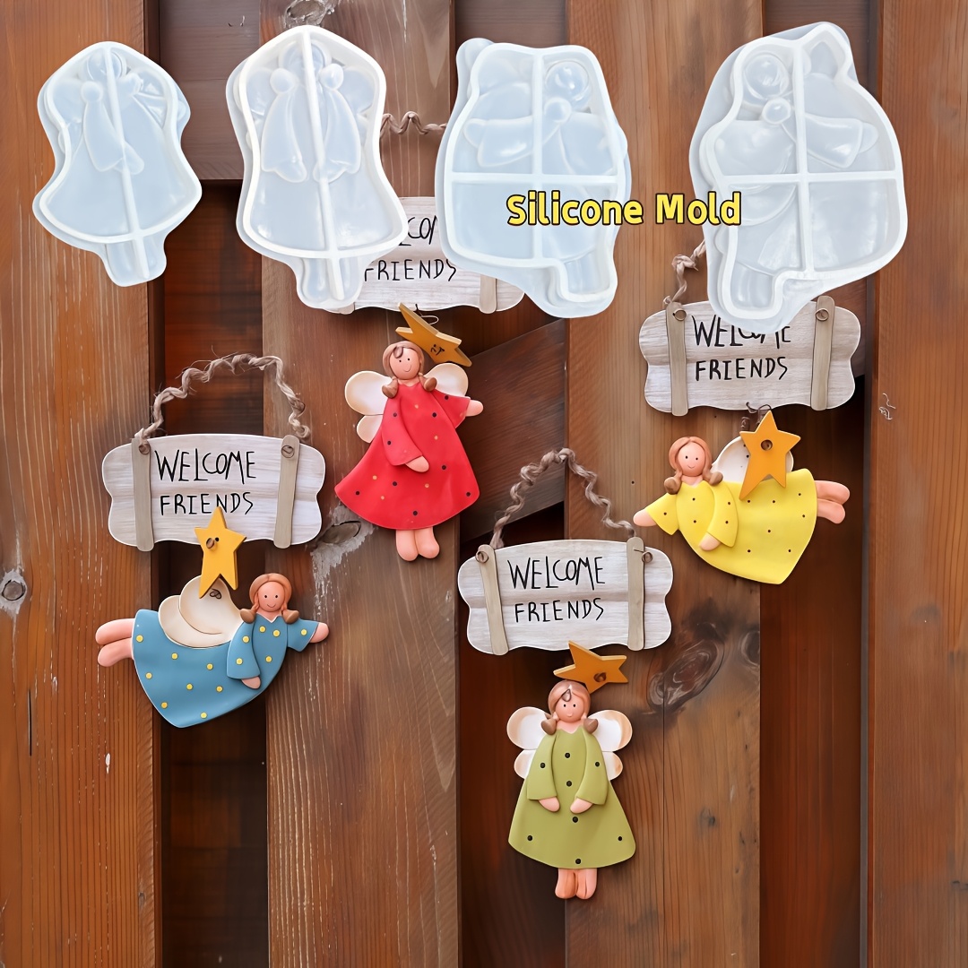 4-teilige Engel-Anhänger-Gießf – Resin Art Kit With Molds Bewertung und Preis