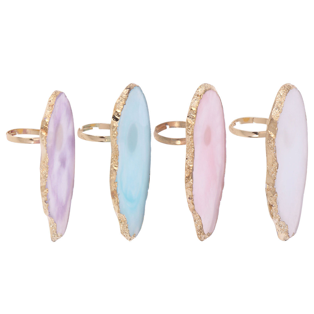 Verstellbare blaue Mini-Finger – Resin Art Ring Bewertung und Preis