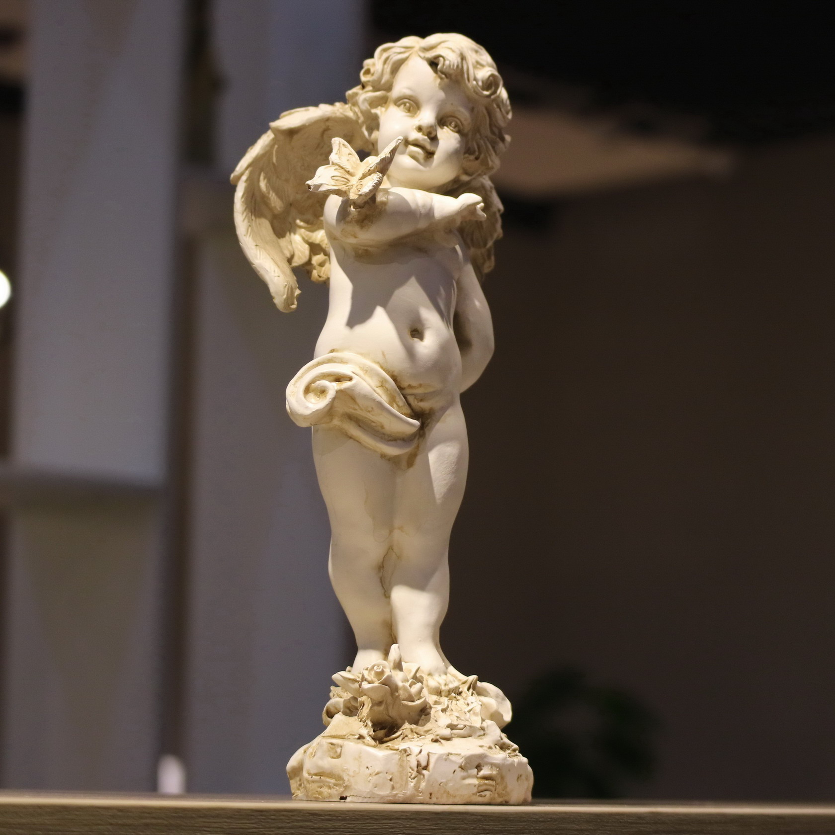 Retro-Engel-Figur aus Kunsthar – Resin Art For Wedding Gift Bewertung und Preis