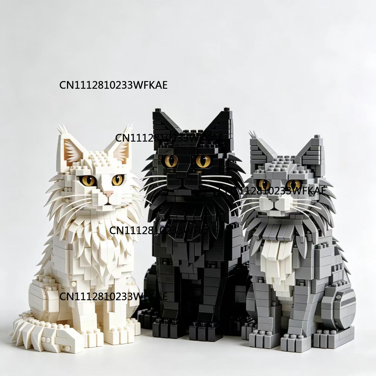 Tierfiguren-Bausteine, Zusamme – Resin Art And Decor Bewertung und Preis
