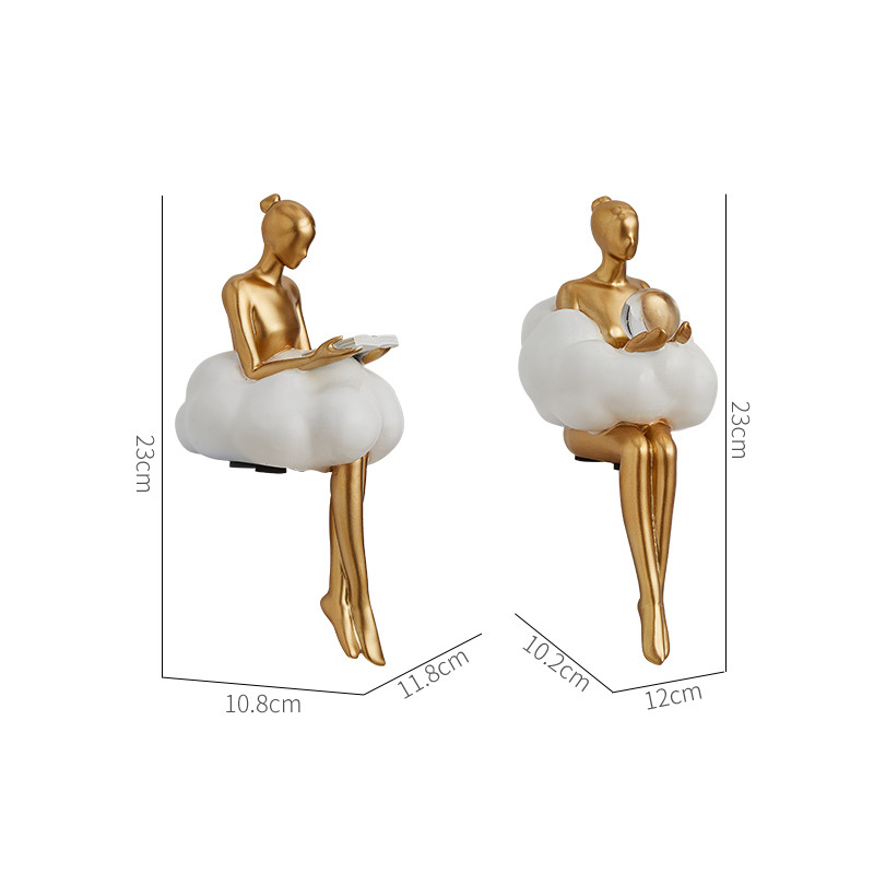Ballett-Mädchen Wolken Abstrak – Resin Art Table Bewertung und Preis