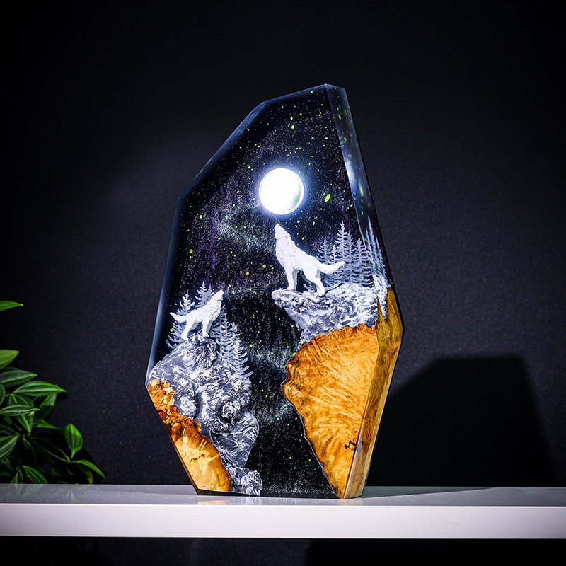 Natur-Tierfiguren Organismus H – Resin Art Table Bewertung und Preis