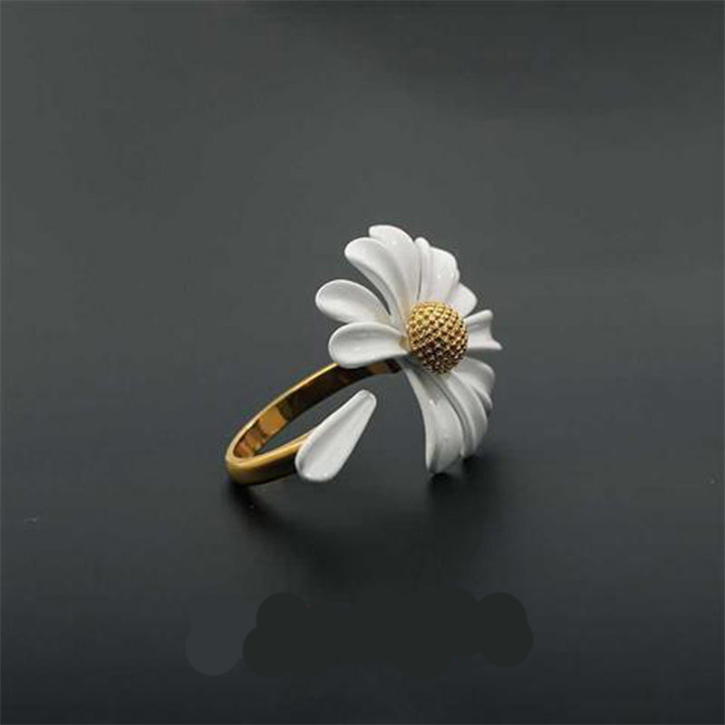2021 neue Frühling Weiße Email – Resin Art Ring Bewertung und Preis
