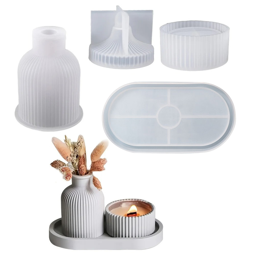 4 Stück Silikonformen, ovale T – Resin Art Kit With Molds Bewertung und Preis