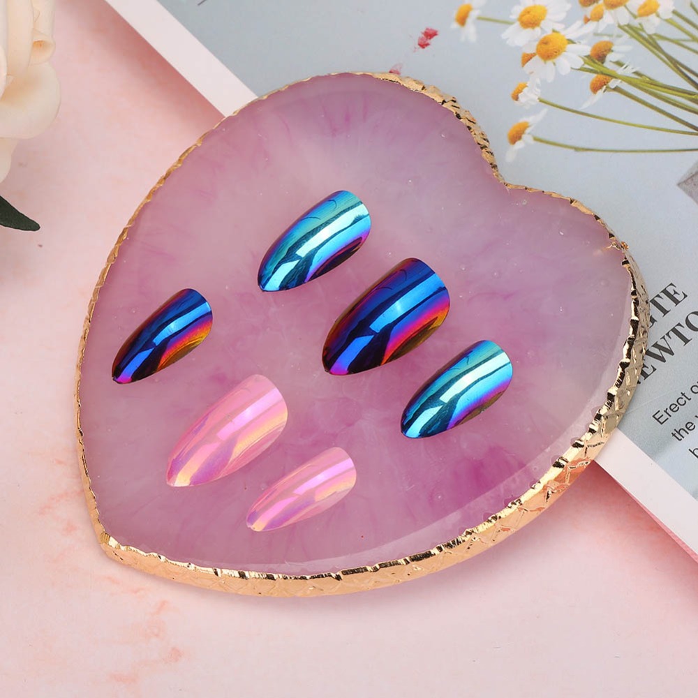 Zarte herzförmige Nagelkunst-P – Resin Art Use Bewertung und Preis