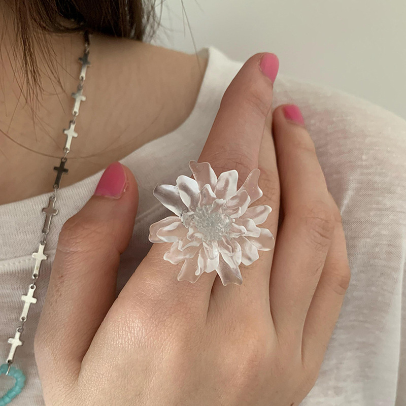 HUANZHI Weißer, transparenter, – Resin Art Ring Bewertung und Preis