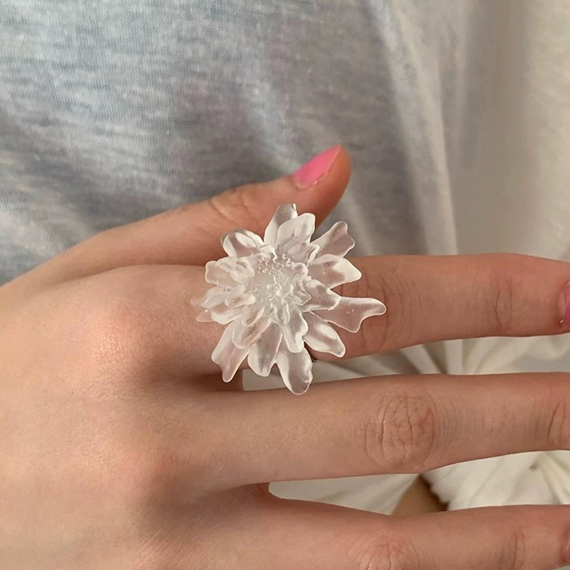 HUANZHI Weißer, transparenter, – Resin Art Ring Bewertung und Preis