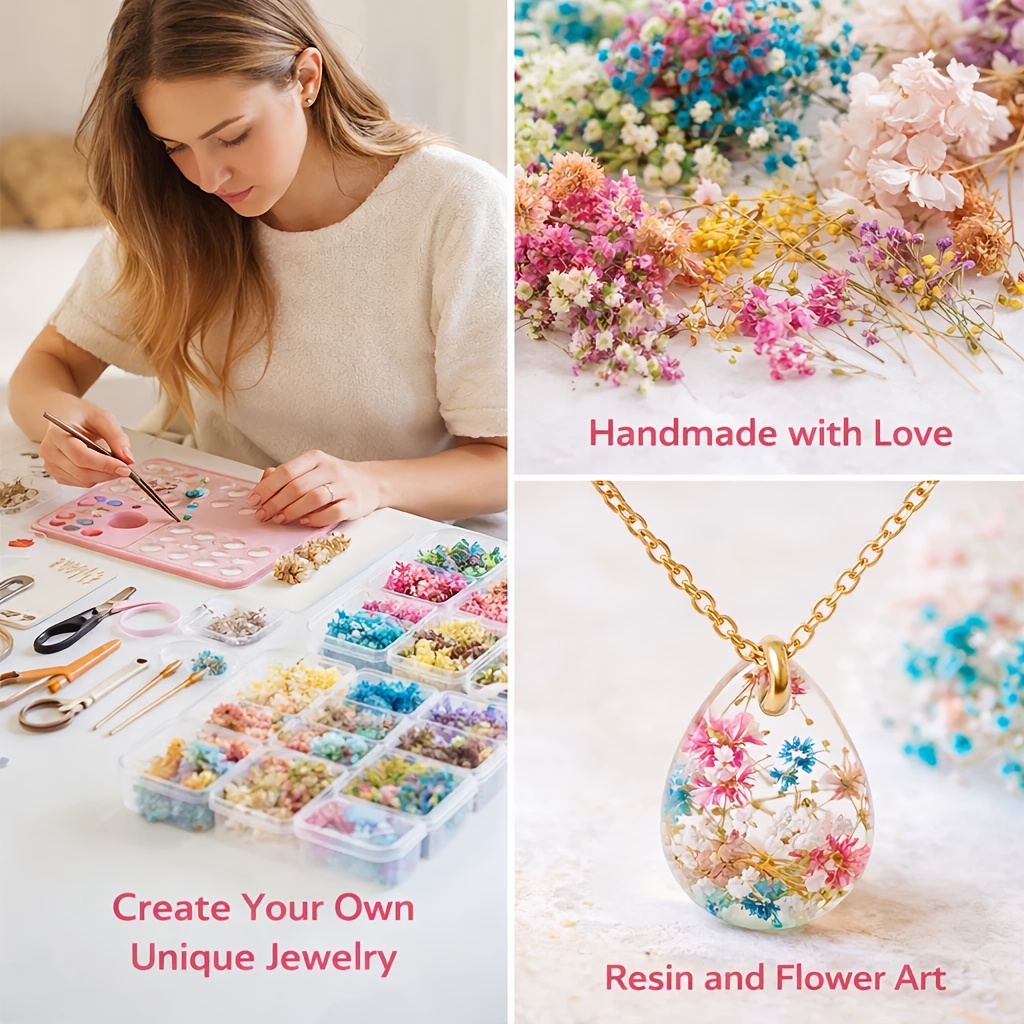 10er-Set Gemischte Getrocknete – Resin Art For Wedding Gift Bewertung und Preis