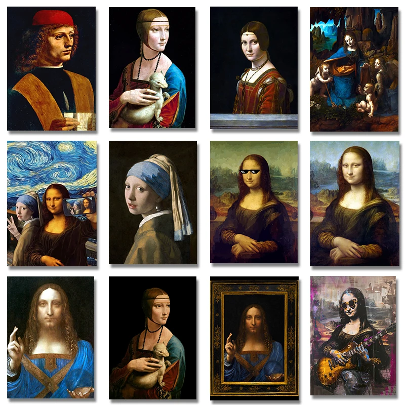 Berühmtes Leonardo Da Vinci Ku – Resin Art Work Bewertung und Preis