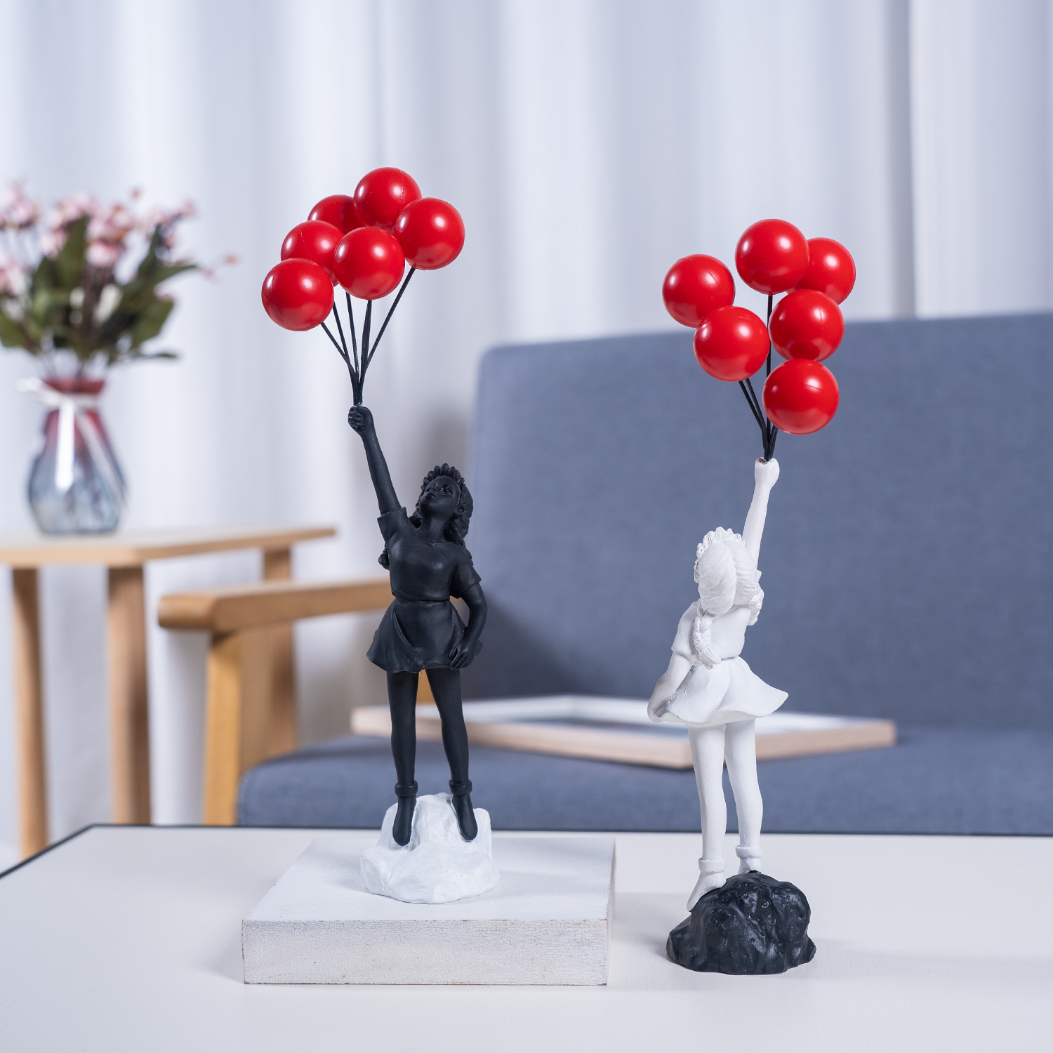 Banksy-Statuette Kunsthandwerk – Resin Art For Wedding Gift Bewertung und Preis