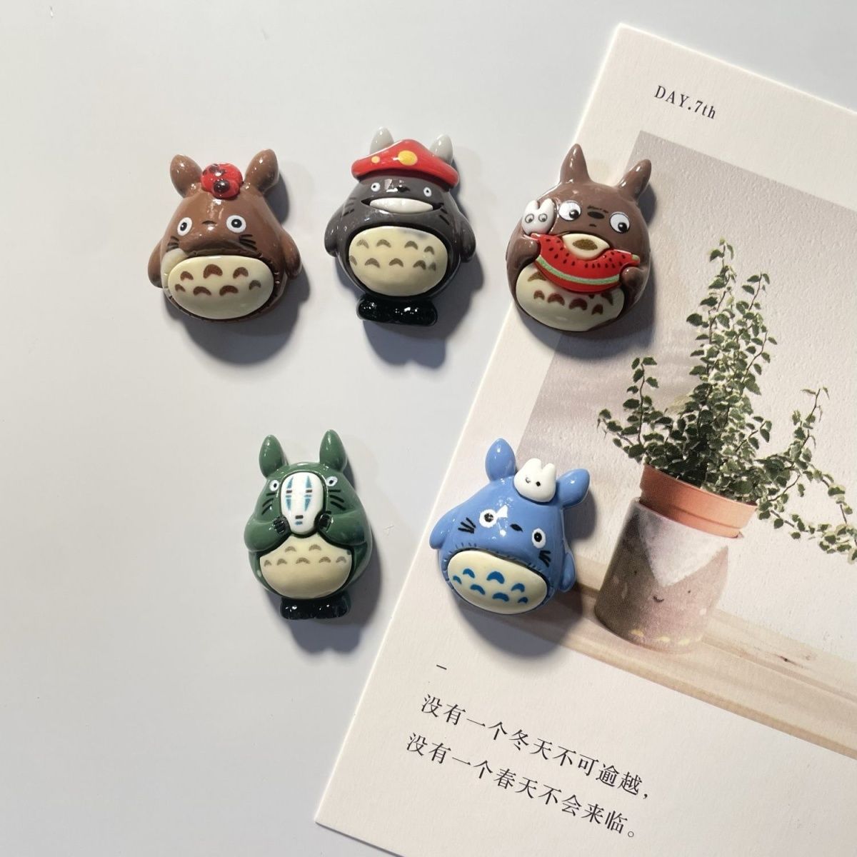 Totoro Anime Harz-Kühlschrankm – Resin Art Things Bewertung und Preis